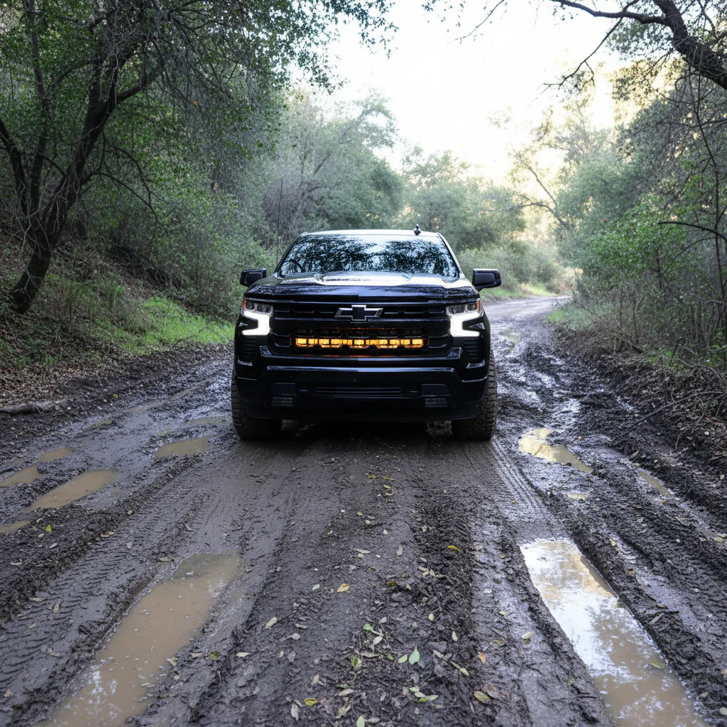 2022+ Chevrolet Silverado 1500 Single 40in Light Bar PRO - Image 3