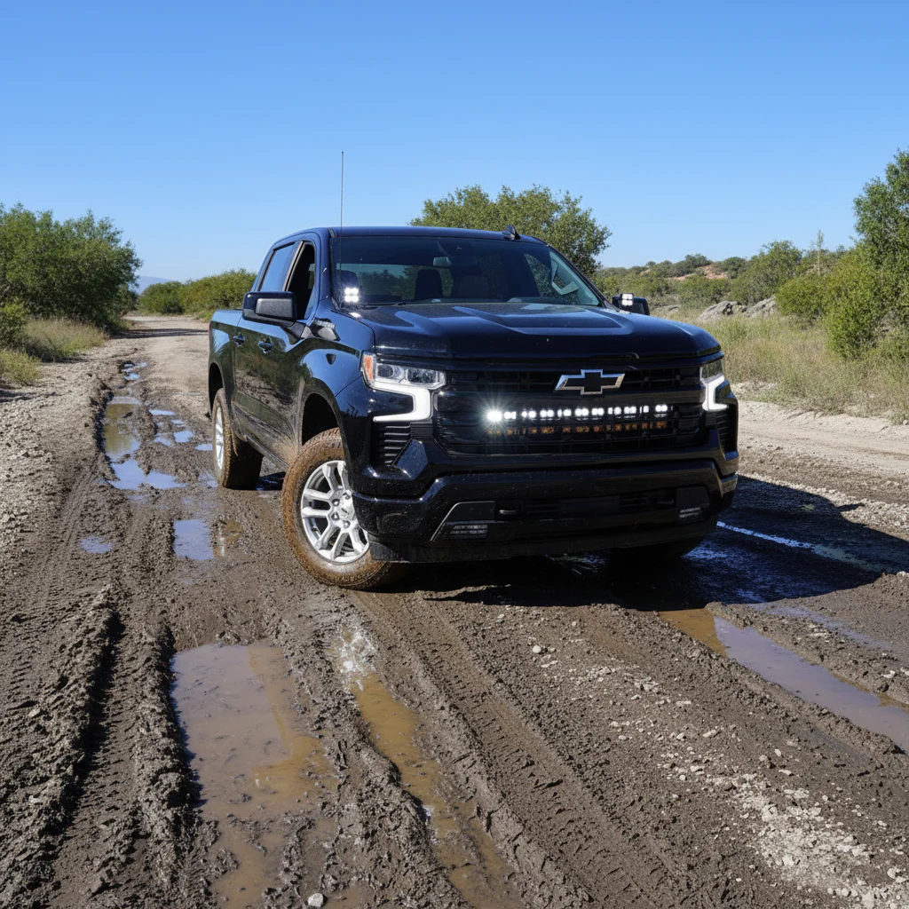 2022+ Chevrolet Silverado 1500 Single 40in Light Bar PRO - Image 7