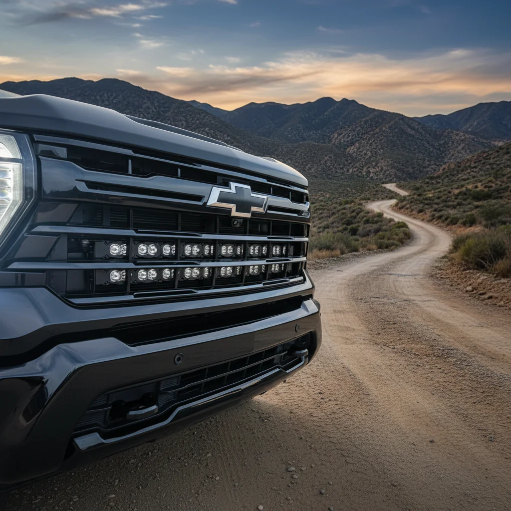 2020+ Chevrolet Silverado 2500/3500HD Dual 40s Light Bars - PRO - Image 3