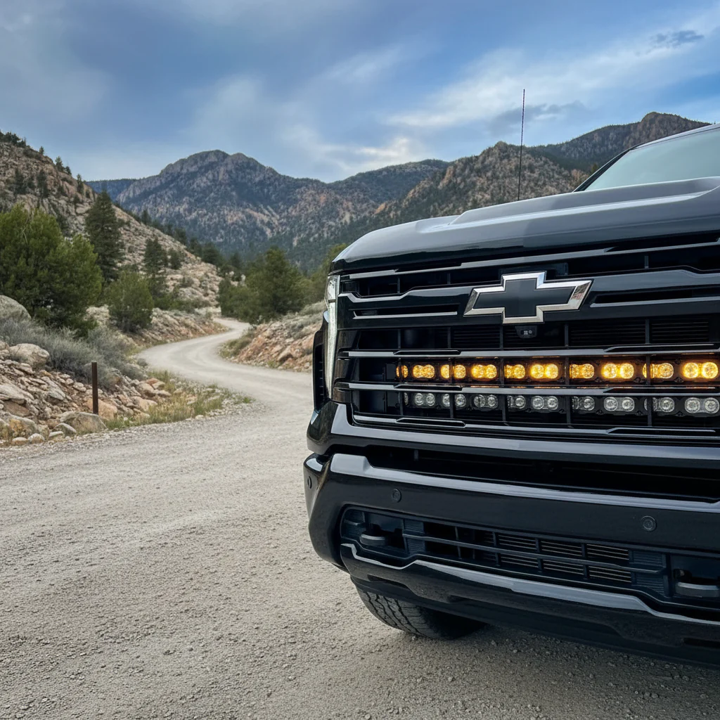2020+ Chevrolet Silverado 2500/3500HD Dual 40s Light Bars - PRO - Image 4