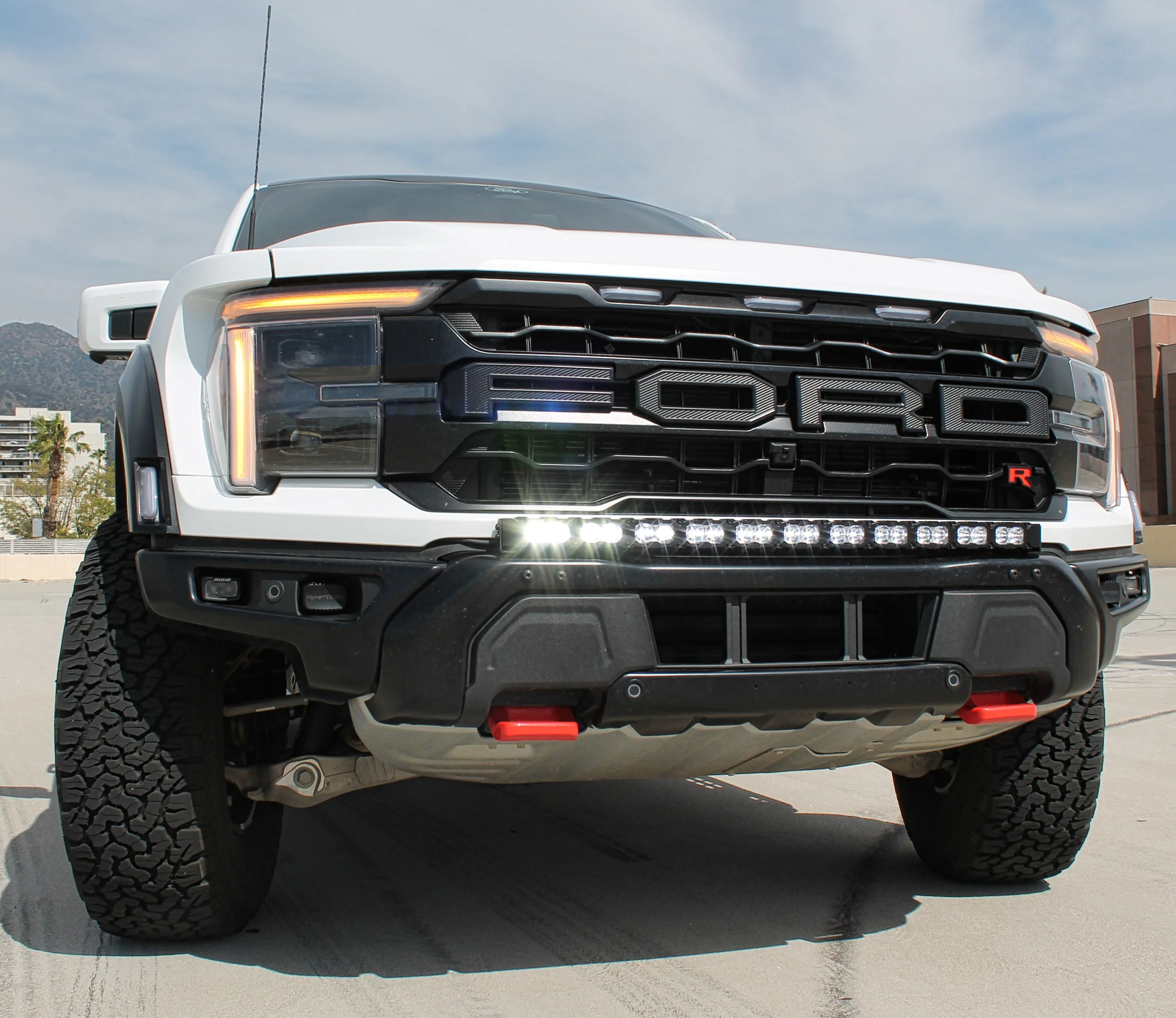 F150 Raptor Modular Bumper 40in Light Bar PRO - 2024+ Gen 3 Refresh - Image 9