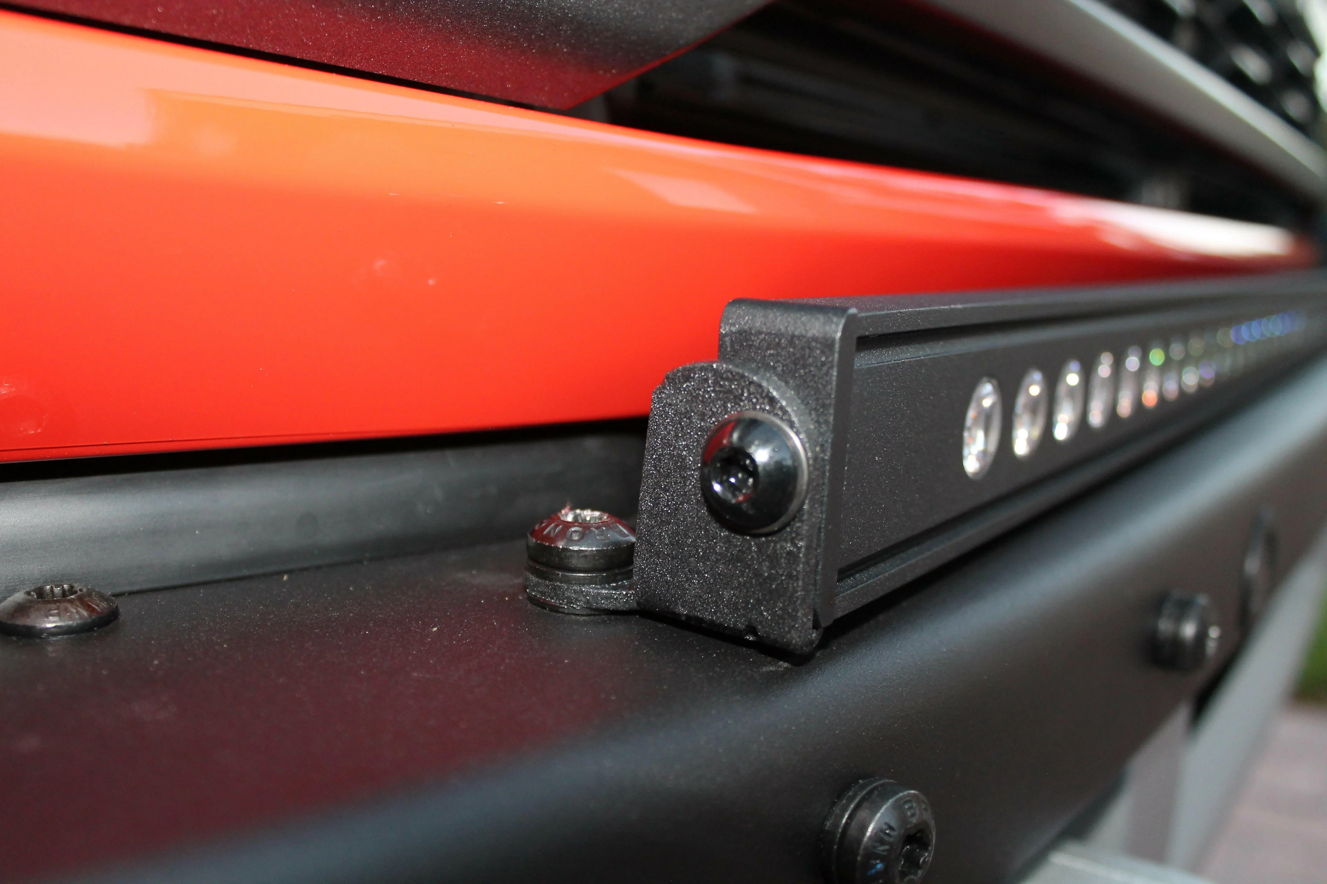 2022+ Ford Bronco Raptor 40in Bumper Light Bar - Slim - Image 4