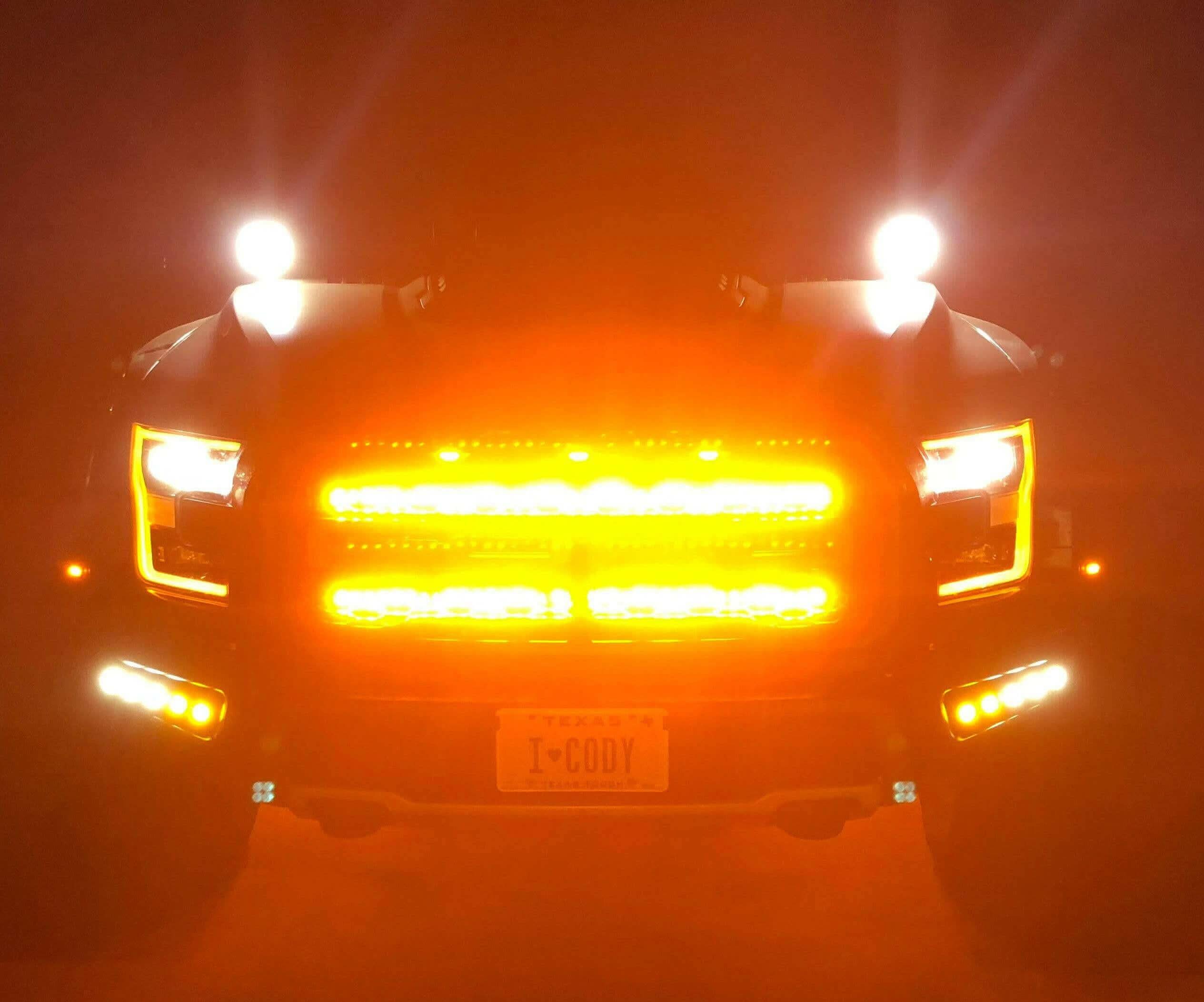 2017-2020 Ford Raptor Gen 2 Dual 40s Light Bars - Image 13