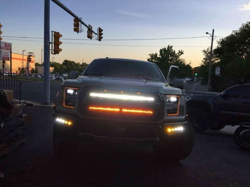 2017-2020 Ford Raptor Gen 2 Dual 40s Light Bars - Image 5
