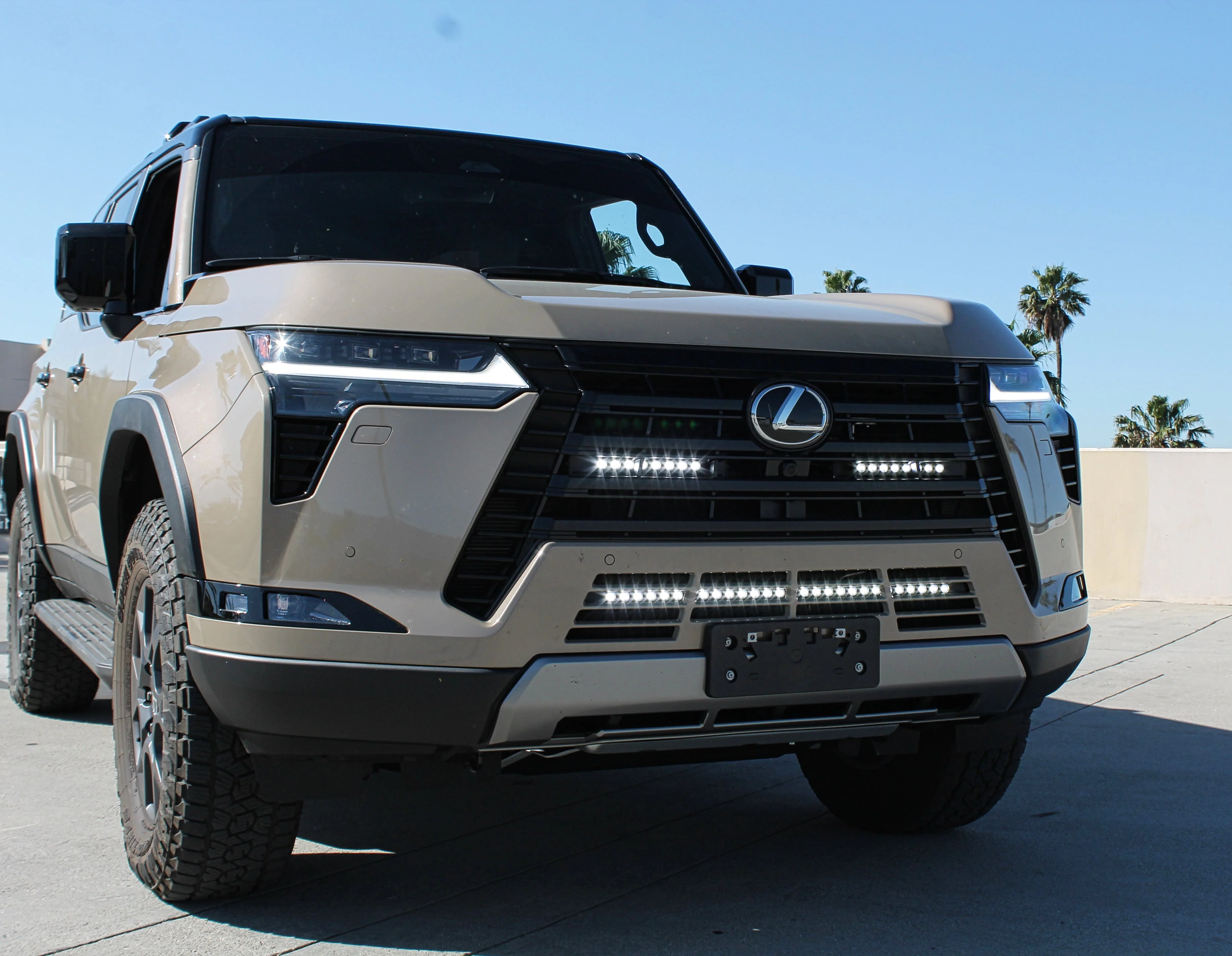 Lexus GX550 lightbar 2024+ 30in Light Bar - SLIM - Image 4