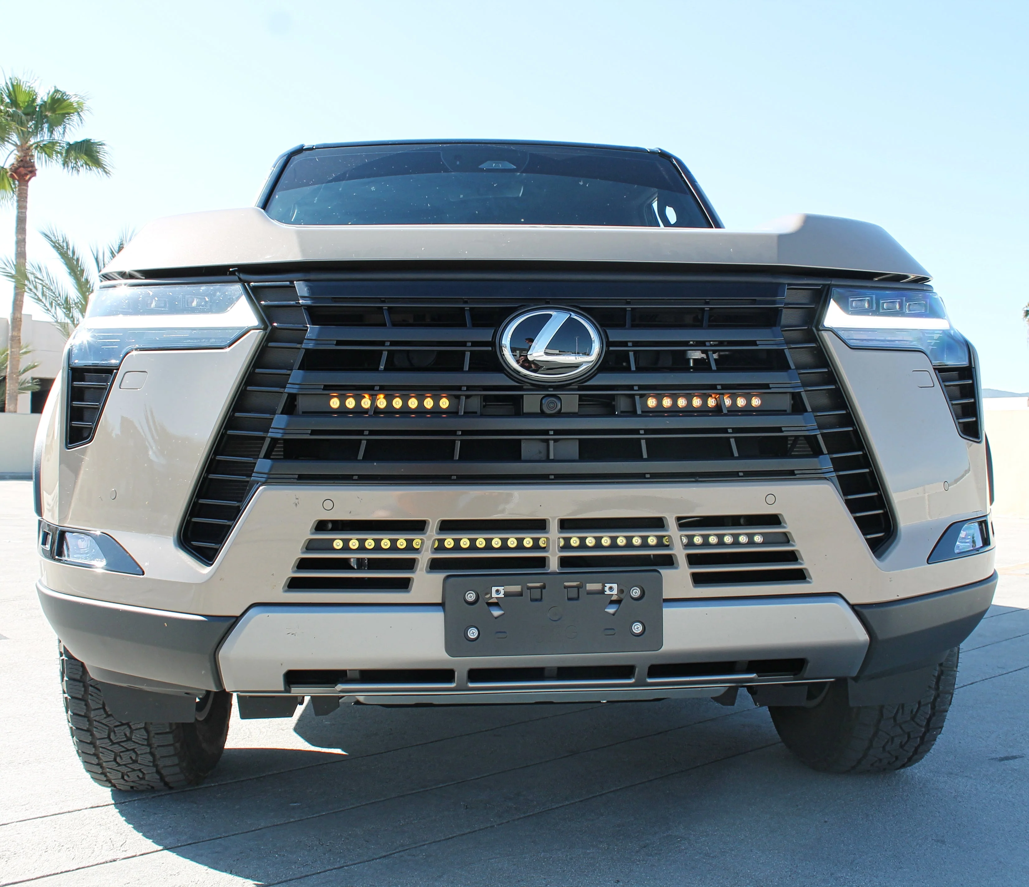 Lexus GX550 lightbar 2024+ 30in Light Bar - SLIM - Image 6