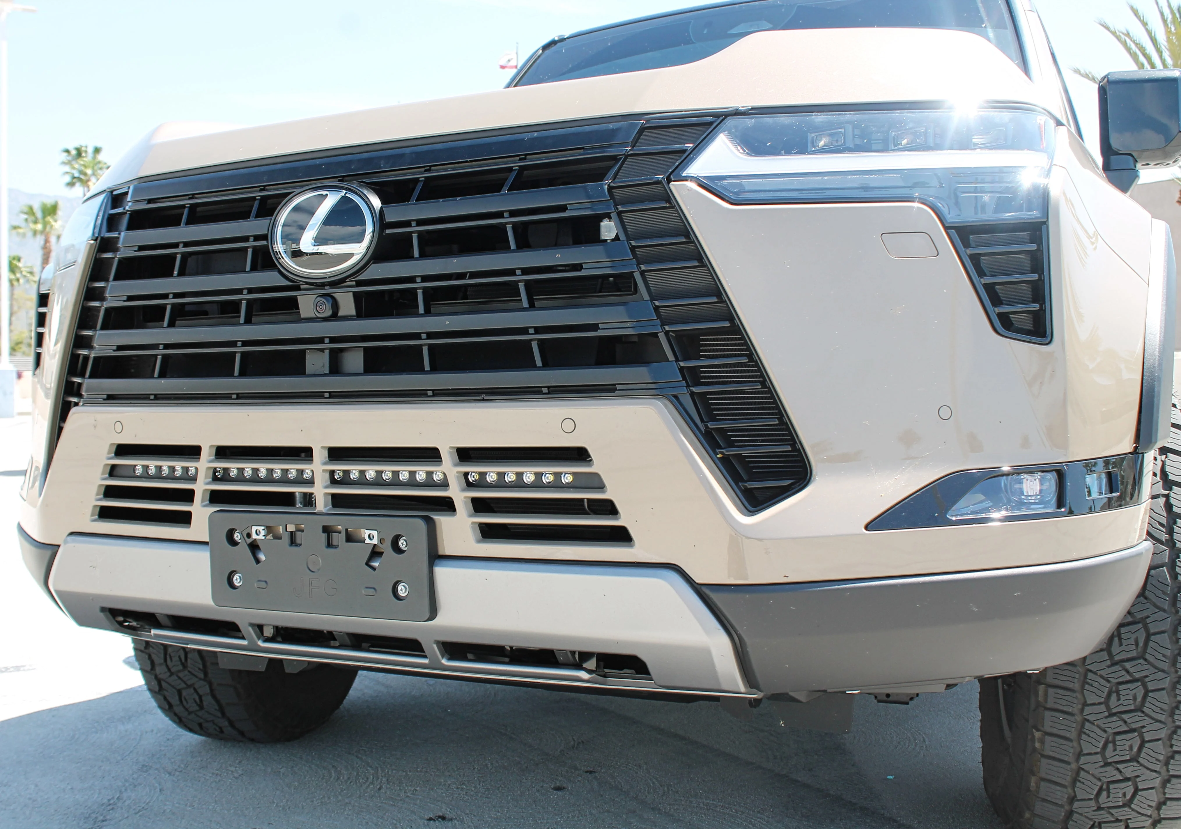 Lexus GX550 lightbar 2024+ 30in Light Bar - SLIM - Image 9