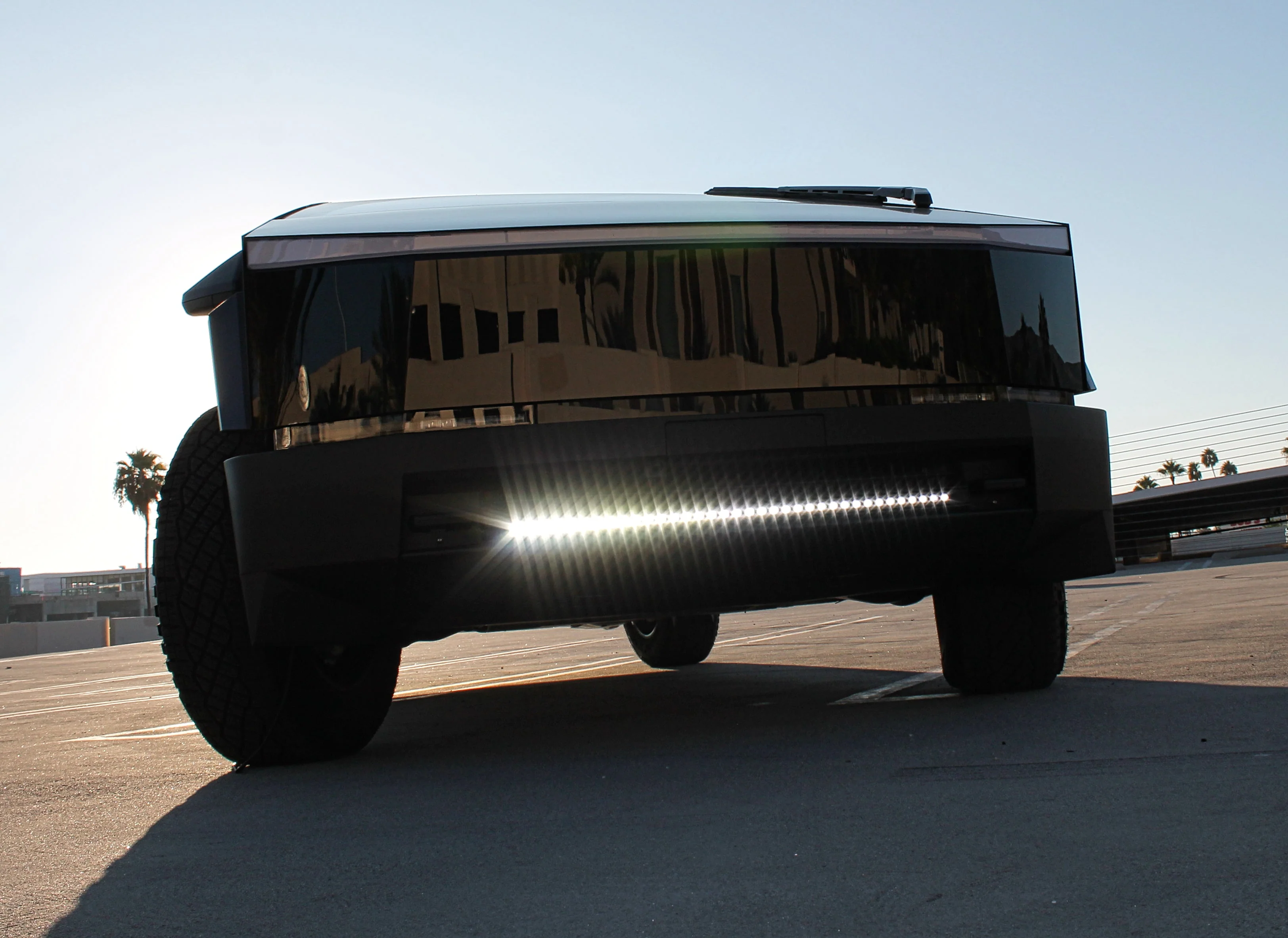 Tesla Cybertruck - Curved 40in Light Bar - Slim - Image 3